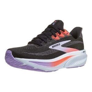 Brooks Ghost 17 Women’s Black Purple Coral Fitness Running Sneaker Size 9